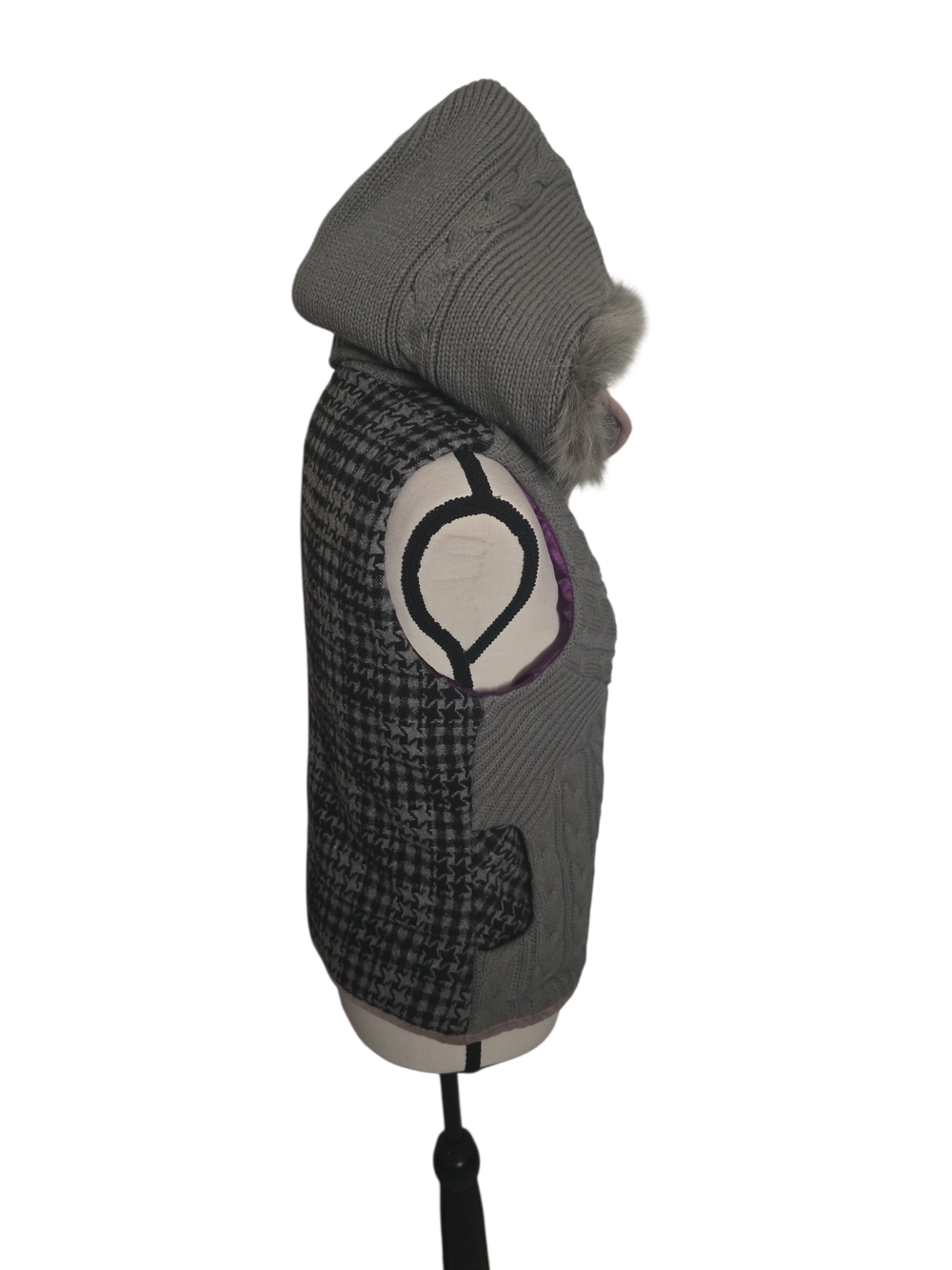 Jack by BB Dakota Cable Knit Hooded Vest - Picture 3 of 8